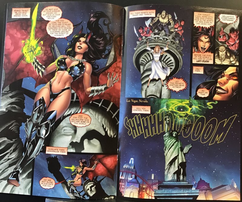 Hell Witch vs Lady Death Wargasm #1 Premium Foil Edition