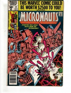 Micronauts #21 (1980) OF10