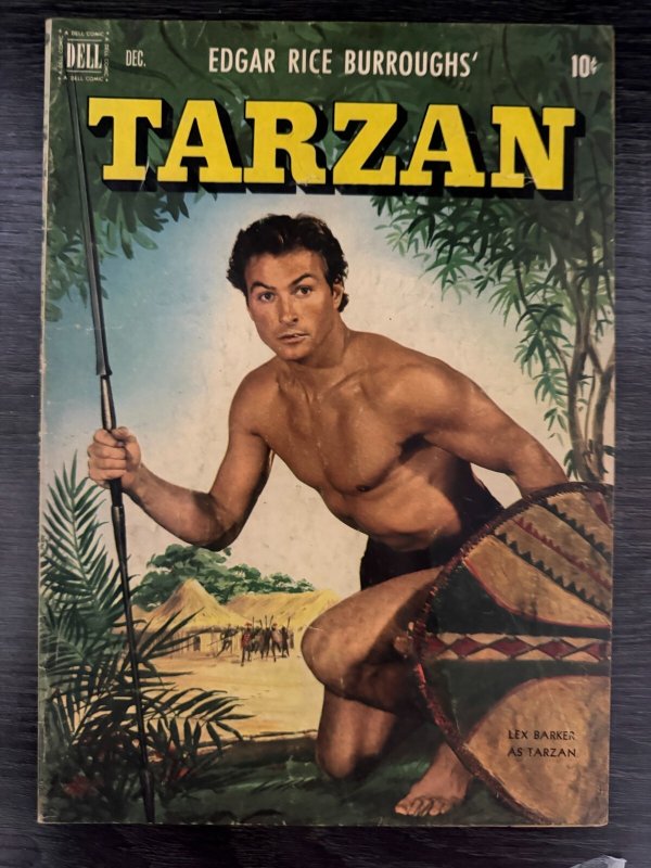 Tarzan Dell Lot #20 #22 #28 #36 1951-52 Golden Age Comics