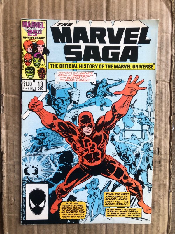 The Marvel Saga The Official History of the Marvel Universe #13 (1986)