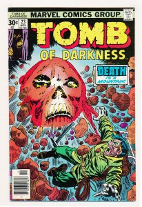 Tomb of Darkness (1974) #23 FN+ Last issue of the series