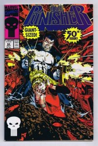 Punisher #50 ORIGINAL Vintage 1991 Marvel Comics