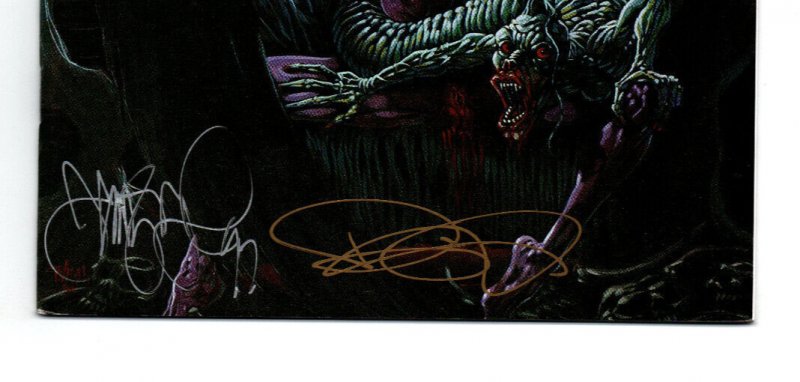 Night Vision #1 2 3 & 4 triple signed set by Quinn/Hannibal/Tim Vigil - Horror 