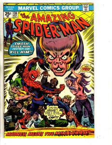 Amazing Spider-Man # 138 VF Marvel Comic Book Goblin Vulture Avengers CR56B