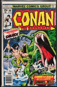 Conan the Barbarian #86 (1978) Conan