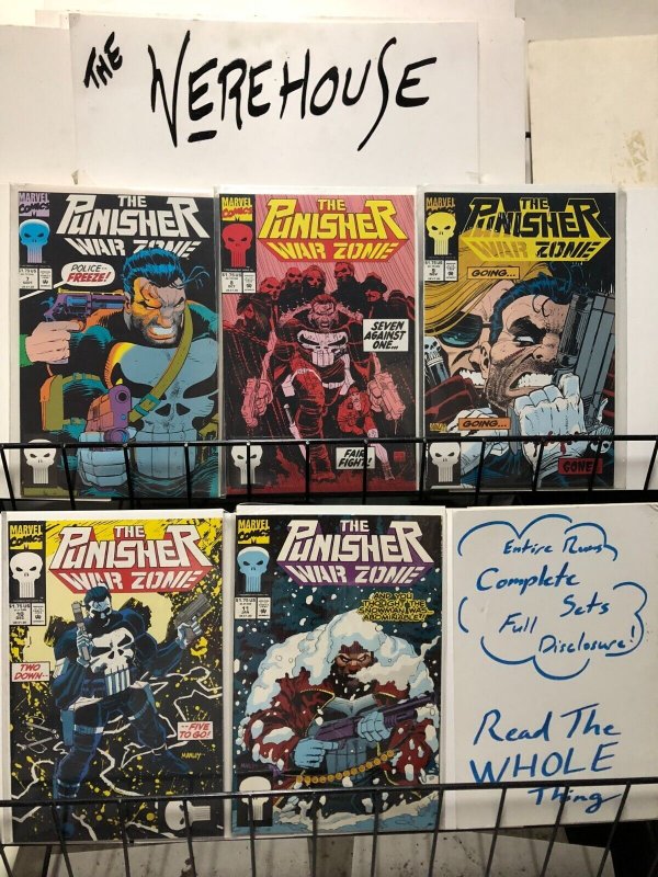 PUNISHER WAR ZONE (1992) 7-11  ROSALIES REVENGE complete story 