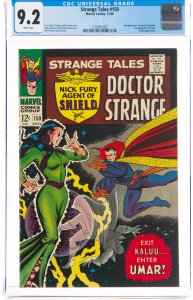 Strange Tales #150 (Marvel, 1966) CGC Graded 9.2 1st Appearance of Umar