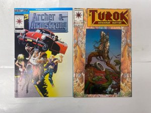 6 VALIANT comic books Union #2 3 Unleashed Solar Archer Armstrong Turok 13 KM34