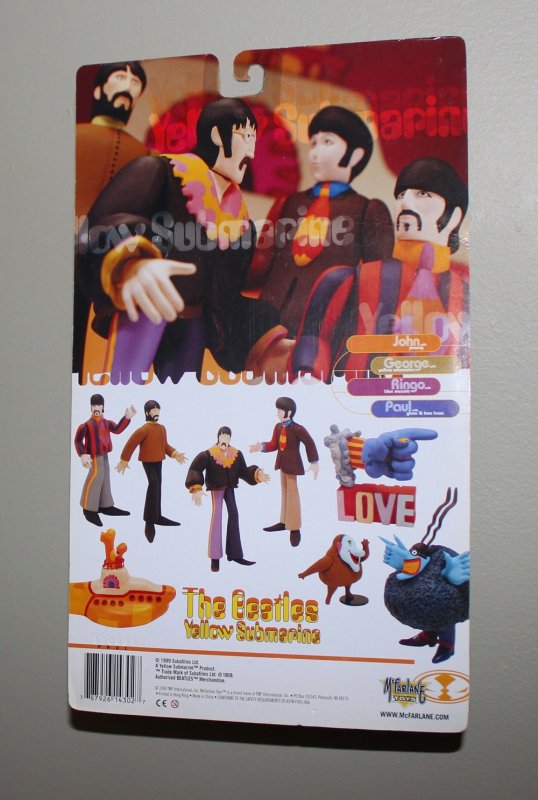 Beatles Yellow Submarine Figures (SET)  McFarlane Toys 1999