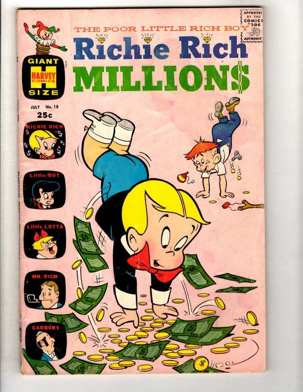 11 Richie Rich Harvey Comics Success 4 8 14 34 Millions 5 13 14 18 18 22 70 JL40