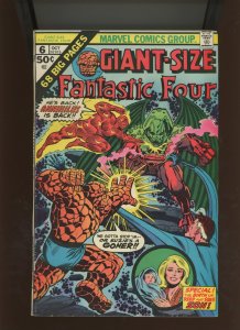 (1975) Giant-Size Fantastic Four #6: BRONZE AGE! WE COMBINE SHIPPING! (7.0)