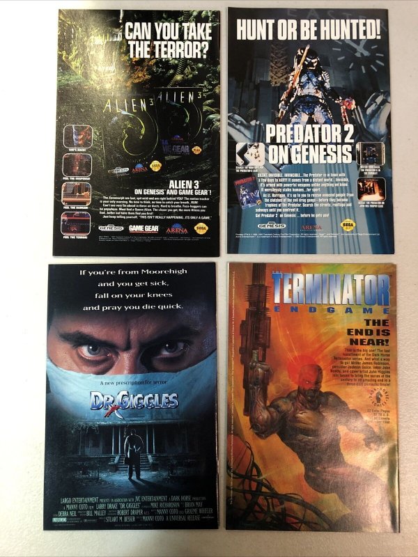 Robocop Versus Terminator (1992) #1 2 3 4 (VF+/NM) Complete Set Dark Horse 