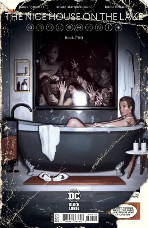 The Nice House on the Lake (2021) #2 NM 2nd Printing Variant Cover Black Label