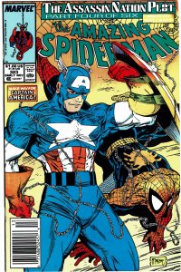 Amazing Spider-Man #323 1st Solo Newsstand NM