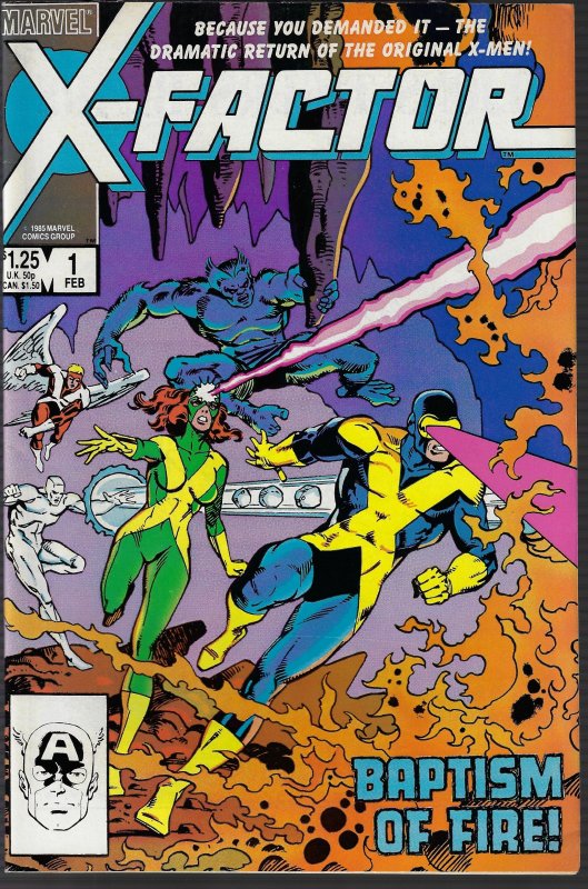 X-Factor #1 (Marvel, 1986) NM