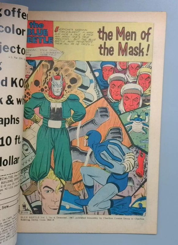 Blue Beetle #4 VG/FN DC 1967