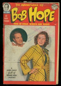 ADVENTURES OF BOB HOPE #2 1950-DC--MOVIE PHOTO COVER G- 