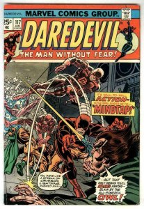 Daredevil #117 January 1975 Black Widow & Shanna the She-Devil vs Owl  Claremont 