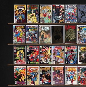 Huge Lot 150+ Comics with Excalibur, The New Warriors, Superman & More!