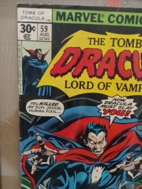 Tomb of Dracula #59 Comic Book. P04