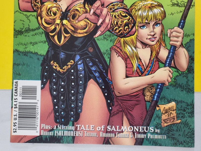 Xena Warrior Princess #1 J. Scott Campbell Variant 1997 Topps Comics