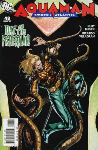 Aquaman: Sword of Atlantis #48 VF/NM ; DC | Kurt Busiek Fisherman