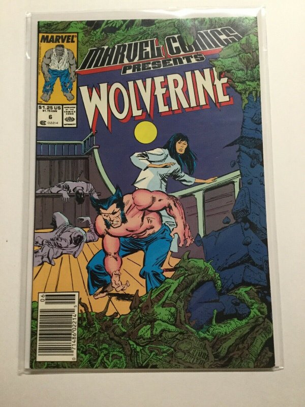 Marvel Comics Presents 6 Near Mint Nm Wolverine Newsstand Edition Marvel