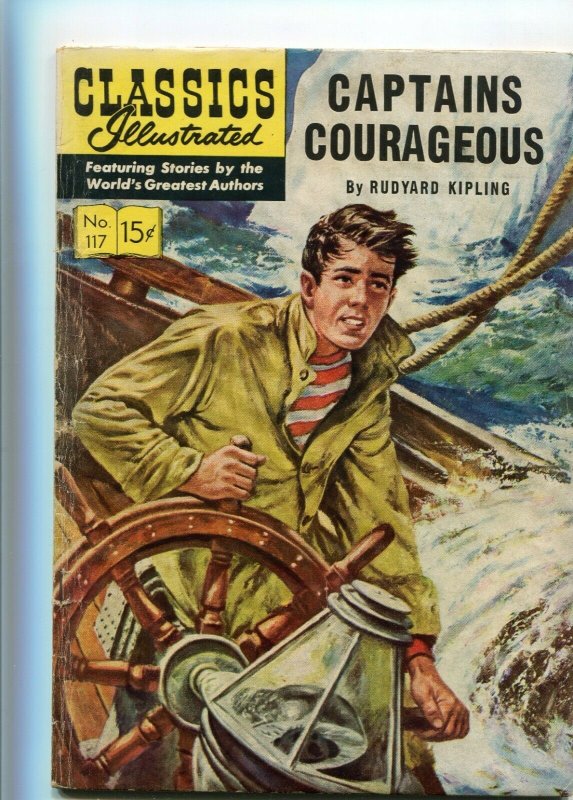 Classics Illustrated 117 VG-/VG Captain Courageous 1st Edition 