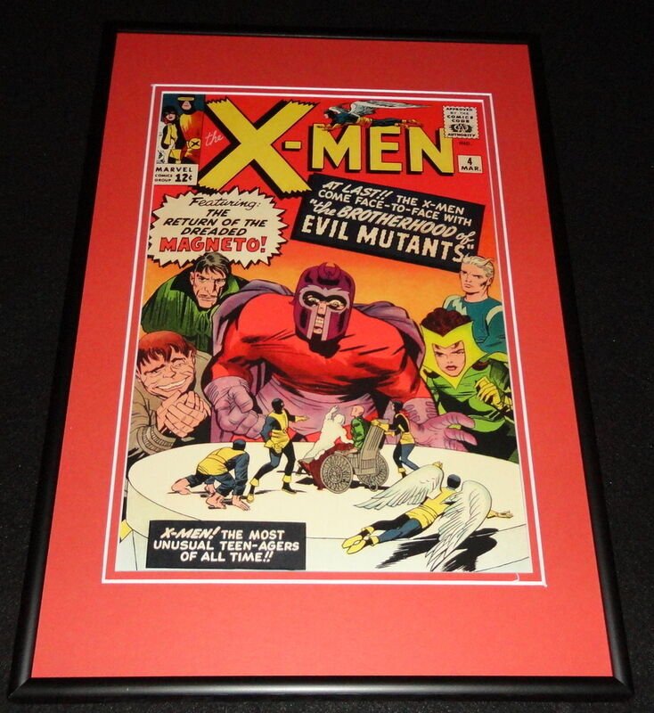 Uncanny X Men #4 Framed 12x18 Cover Photo Poster Display Official Repro