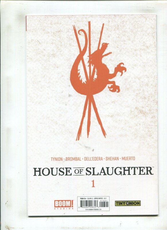 HOUSE OF SLAUGHTER #1 (9.0) RICARDO ORTIZ WEB EXCLUSIVE LIMITED 300!! 2021