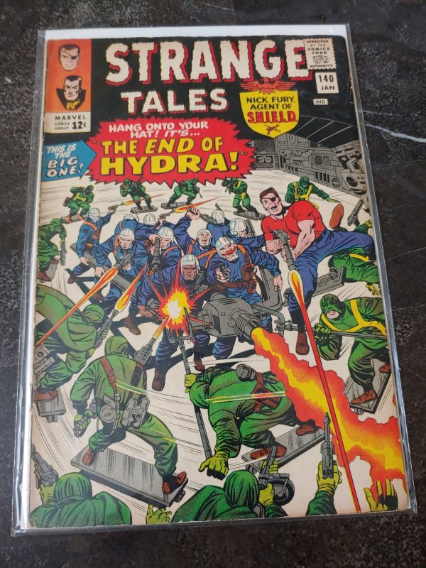 STRANGE TALES #140 FINE