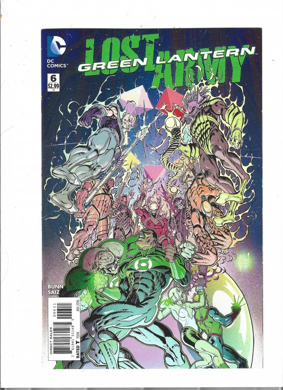 Green Lantern: The Lost Army #3 through 6 (2015)