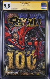 Spawn (2000) # 100 (CGC 9.8 SS) Signed Greg Capullo * Census = 7 * Image Comics