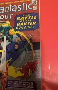 Fantastic Four #40 (1965) Dr doom and Daredevil