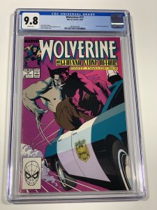 Wolverine 12 cgc 9.8 marvel 1989 white pages
