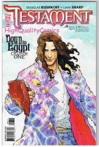 TESTAMENT #8, NM+, Liam Sharp, Rushkoff, 2006, more Vertigo in store