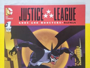 Justice League Gods And Monsters Batman #1 Darwyn Cooke 1:10 Variant 2015 DC