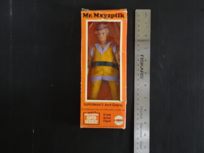 Fig. De Mr. Mxyzptlk Enemigo De Supermán Mego Vintage