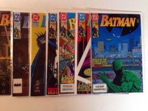 Batman 471 472 473 474 476 477 478 479 480 9.2 Or Better Lot Set Run