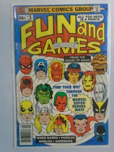 Marvel Fun and Games #1 4.0 VG (1979)