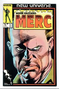 Mark Hazzard: Merc #3 (Marvel, 1987) VF