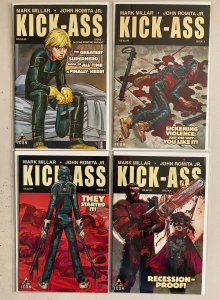 Kick-Ass lot #1-4 Marvel (6.0 FN) 4 different books (2008)
