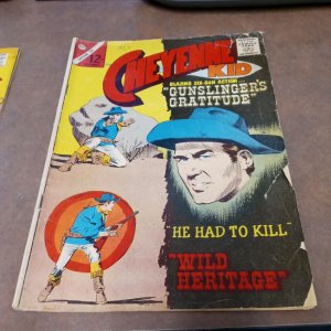 Cheyenne Kid 43 & 57 Silver age Charlton Comics Western Hero Lot Run Set...