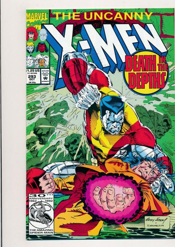 MARVEL Great LOT!!! UNCANNY X-MEN #288,291-293  VF/NM (PJ83) 