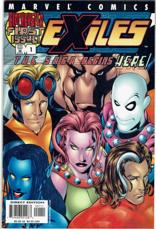 Exiles #1 (2001) NM