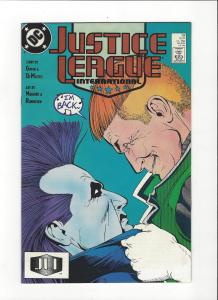 Justice League International #19 1987 DC Comics Copper Age  NM