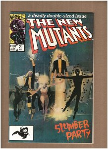 New Mutants #21 Marvel Comics 1984 Claremont & Sienkiewicz, Warlock VF/NM 9.0