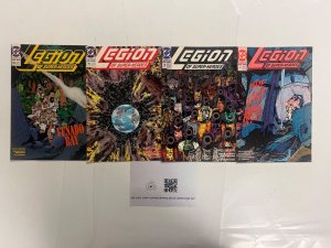 4 Legion Of Super Heroes DC Comic Books # 17 18 19 20 Flash Wonder Woman 32 JS54