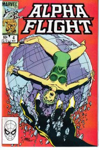 Alpha Flight #4 Direct Edition (1983)   Sub Mariner appearance !