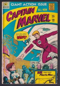 Captain Marvel #1 1966 MF 3.0 Good/Very Good comic